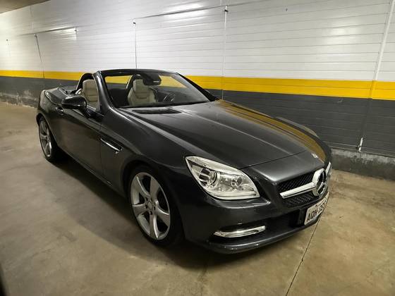 MERCEDES-BENZ SLK 250 1.8 CGI 16V TURBO GASOLINA 2P AUTOMÁTICO MERCEDES-BENZ SLK 250 1.8 CGI 16V TURBO GASOLINA 2P AUTOMÁTICO